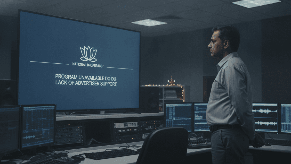 TV Ad Slump: Festive Season Hit by Ratings Blackout