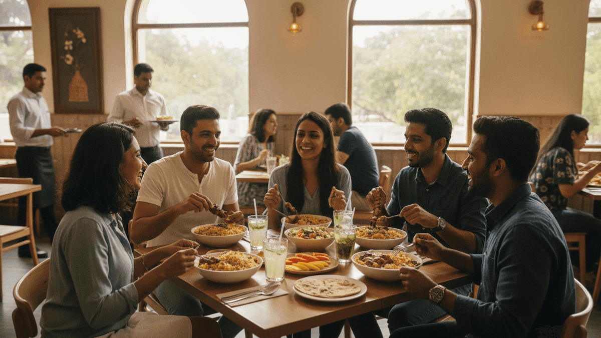 Indian Dining Trends: Group Meals & Healthier Bites Rise
