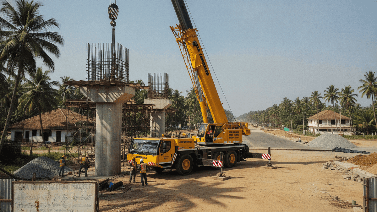 Goa Approves Flexible Road Tax for Construction Vehicles