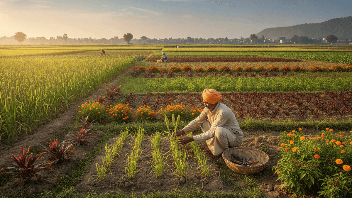 Modi Pushes Chemical-Free Farming for India’s 2047 Food Goals