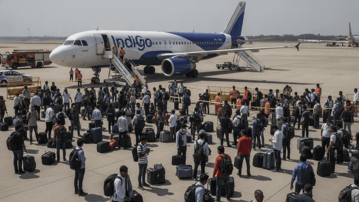 IndiGo Flight Delayed by Mumbai Man’s Bomb Joke