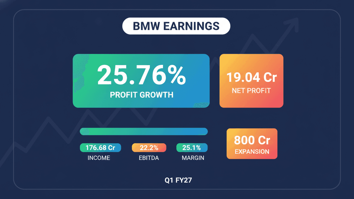 BMW Industries Q1 Profit Soars 25.76% on Strong Income Growth