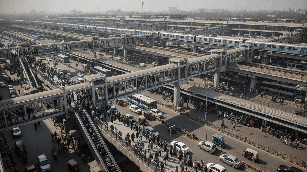 Delhi to Launch 3 Major Transport Hubs by 2047