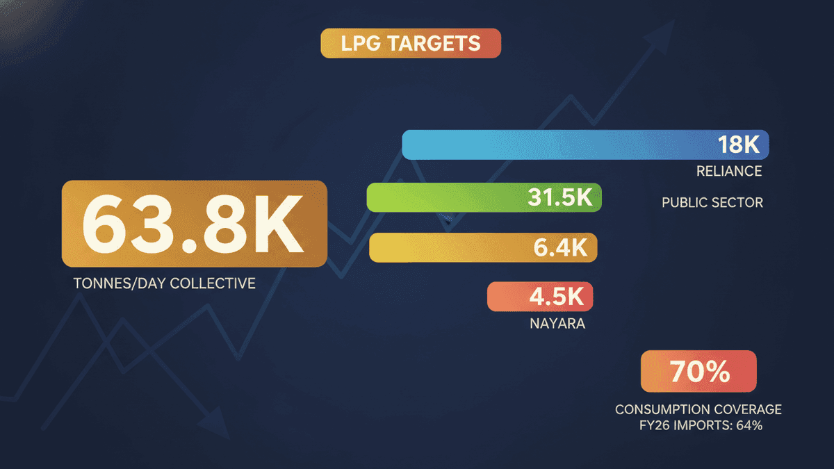India Sets LPG Production Targets for Refineries