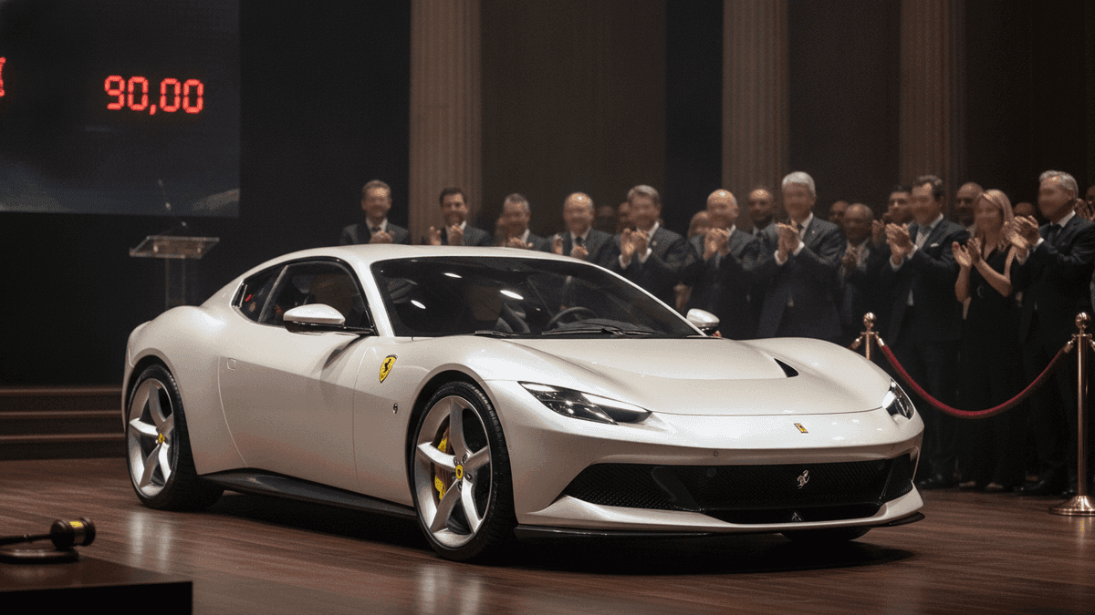 Ferrari Luce Electric Smashes Record: $40M Auction Sale