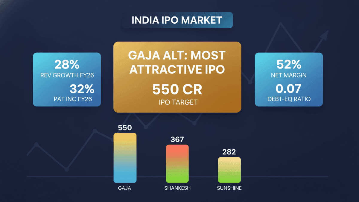 Gaja IPO Outshines Rivals: Analysts Favor Strong Fundamentals