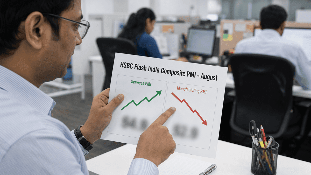 India’s Private Sector Grows: Services Boom, Manufacturing Slows