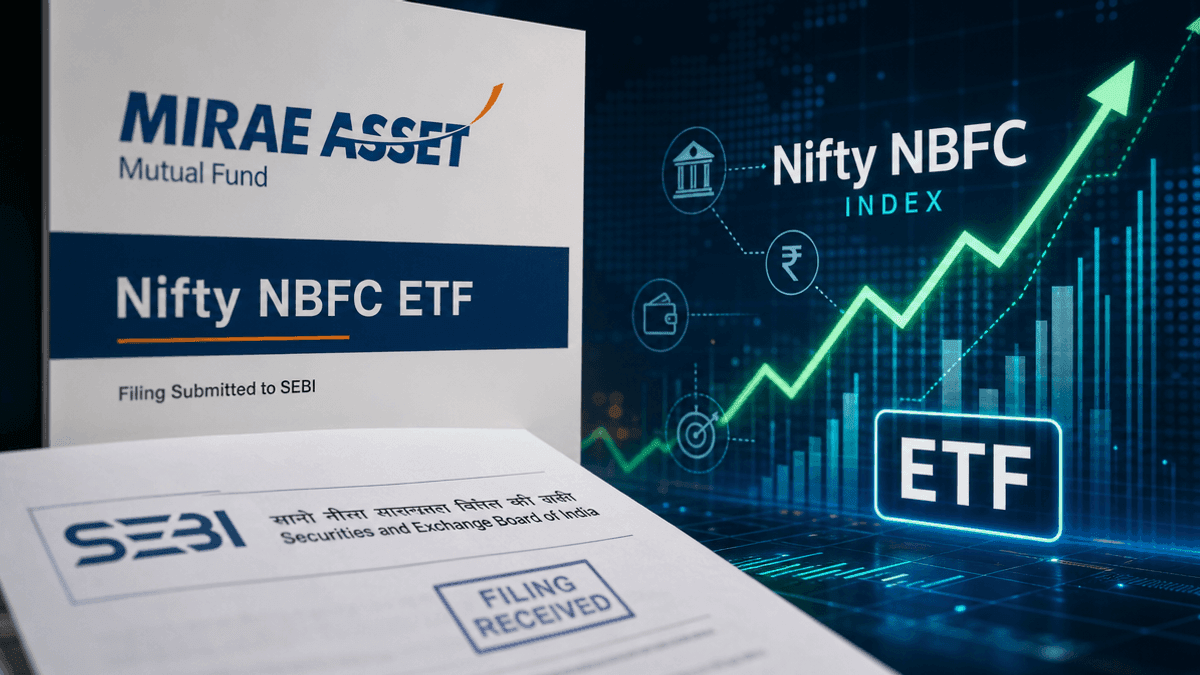 Mirae Asset Files for New Nifty NBFC ETF with SEBI