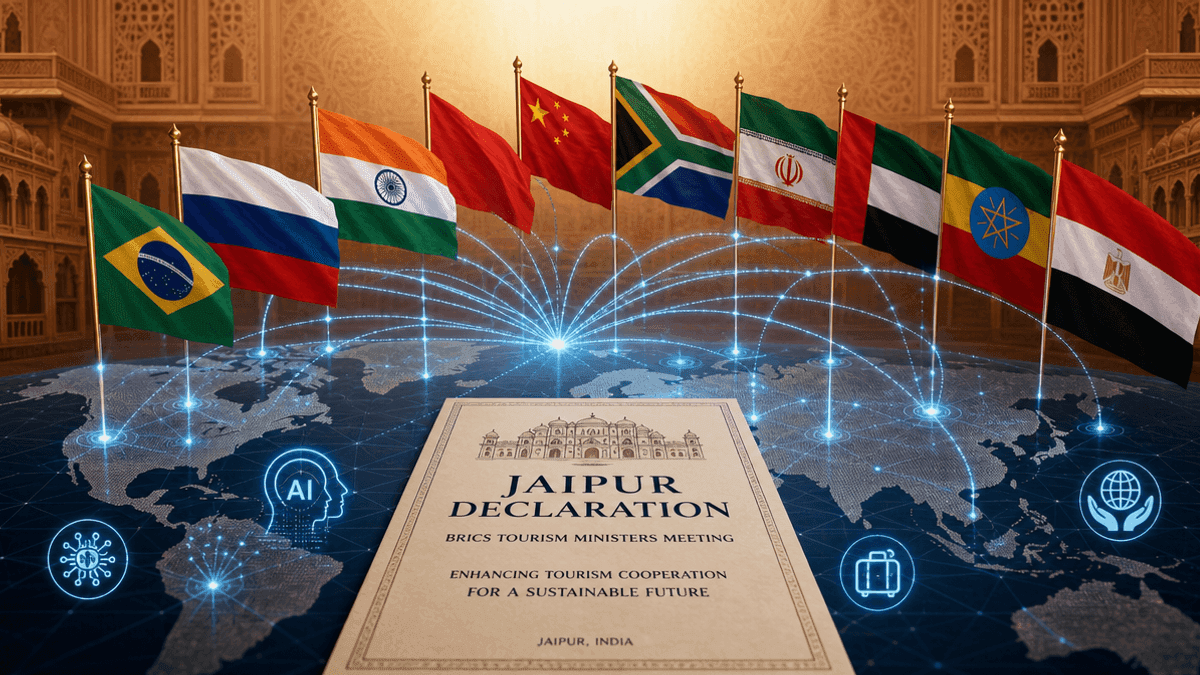 BRICS Jaipur Declaration Boosts Tourism Cooperation