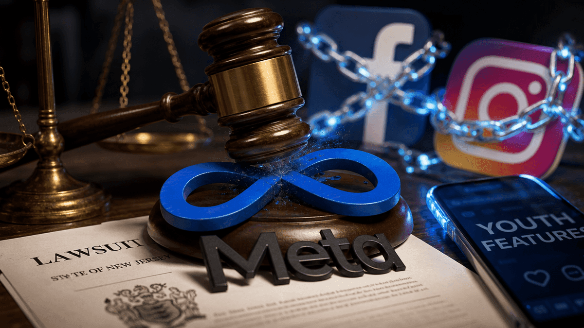 NJ Sues Meta: Addictive Youth Features on Instagram & Facebook
