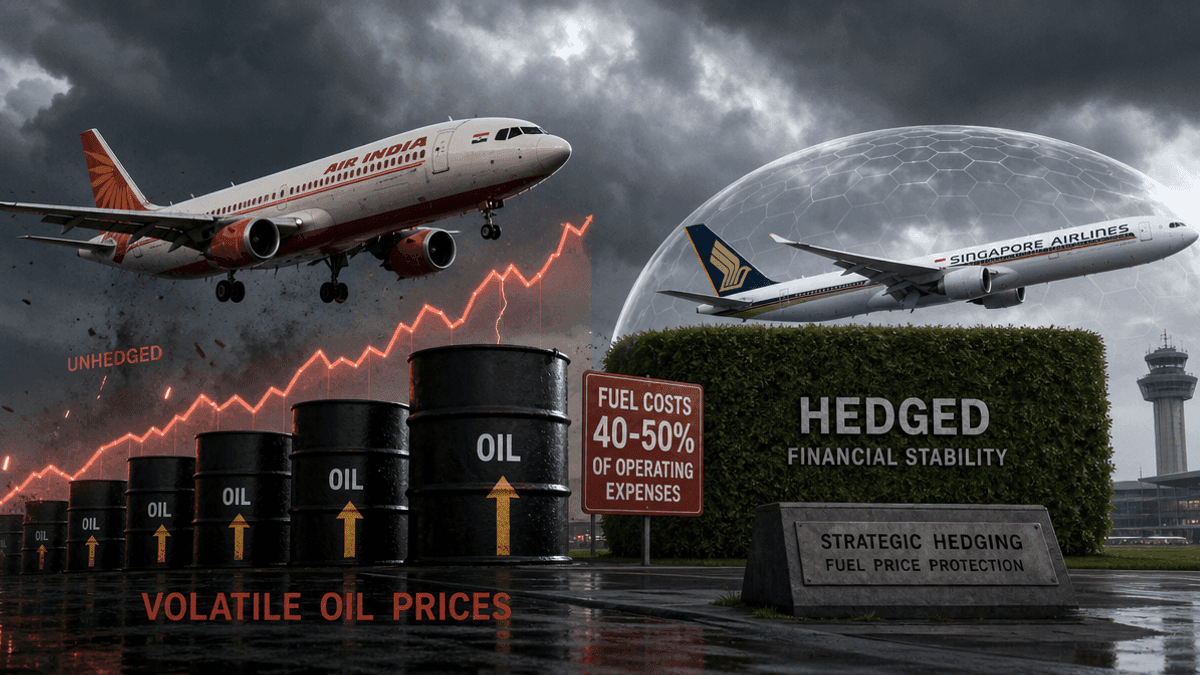 Indian Airlines’ Fuel Cost Crisis: Hedging Fails