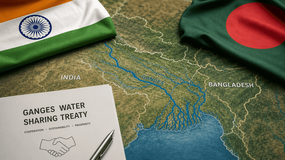 India-Bangladesh Discuss Ganges Treaty Renewal