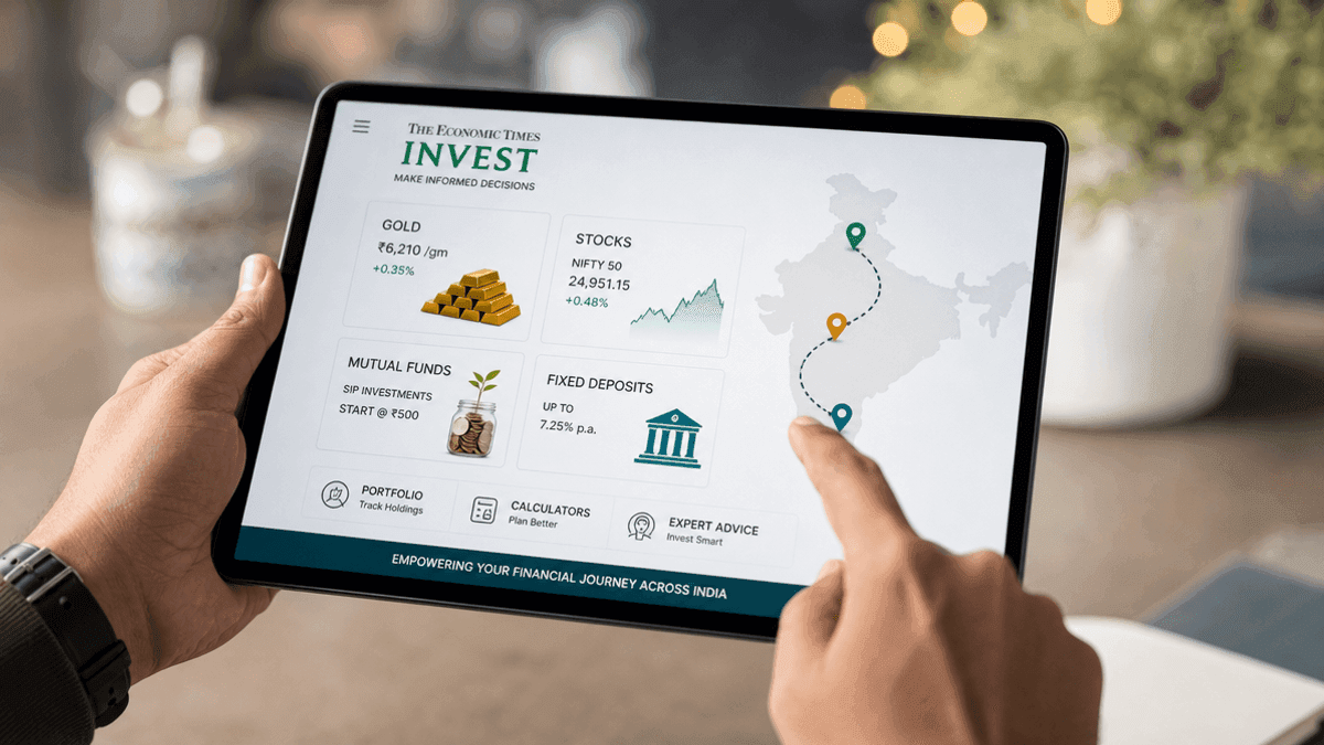 India Investment Guide: ET ‘Invest’ for Gold, Stocks & More