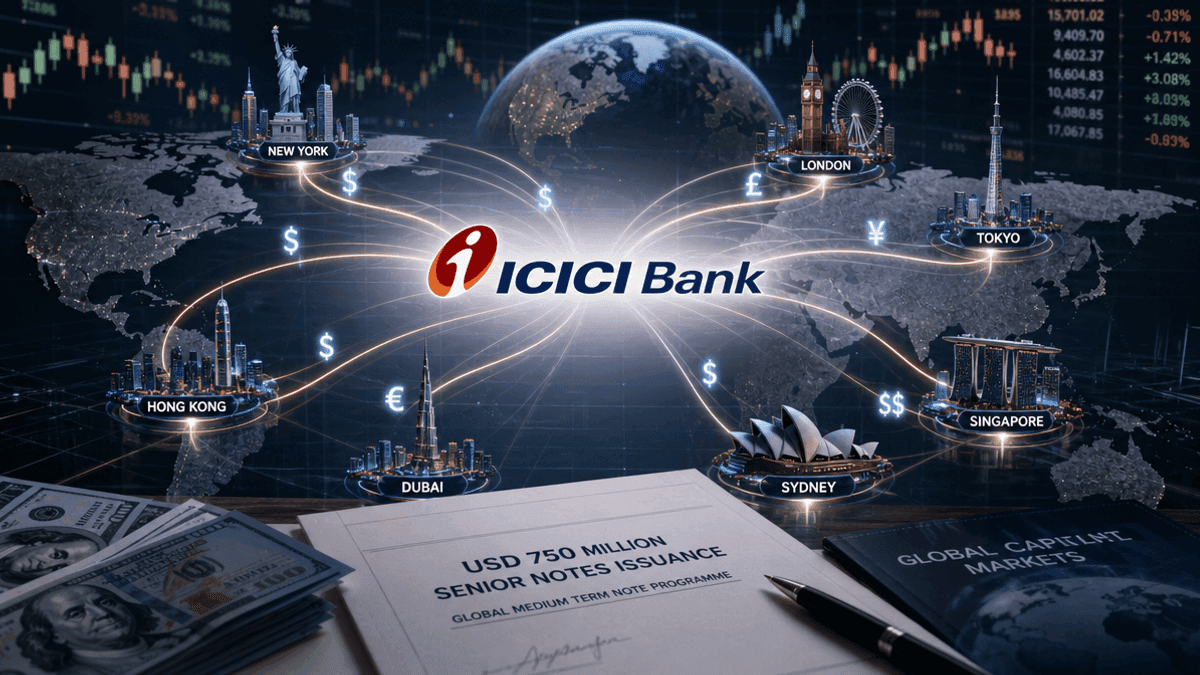 ICICI Bank Issues $750M Senior Notes Under GMTN Program