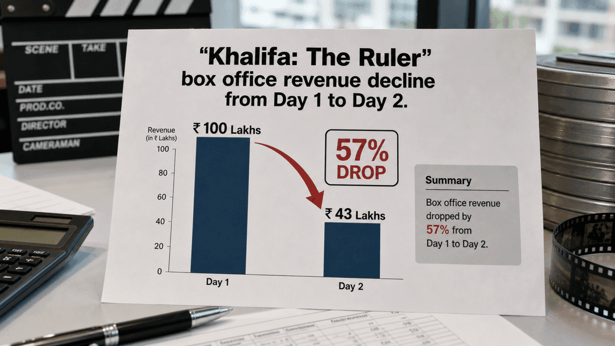 Khalifa Box Office: Day 2 Revenue Drops 57% to ₹2.3 Cr
