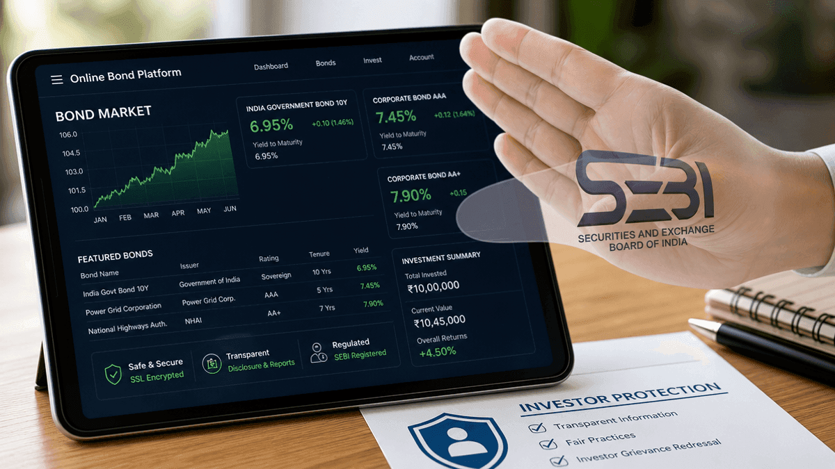 SEBI Tightens Online Bond Platform Claims for Investor Protection