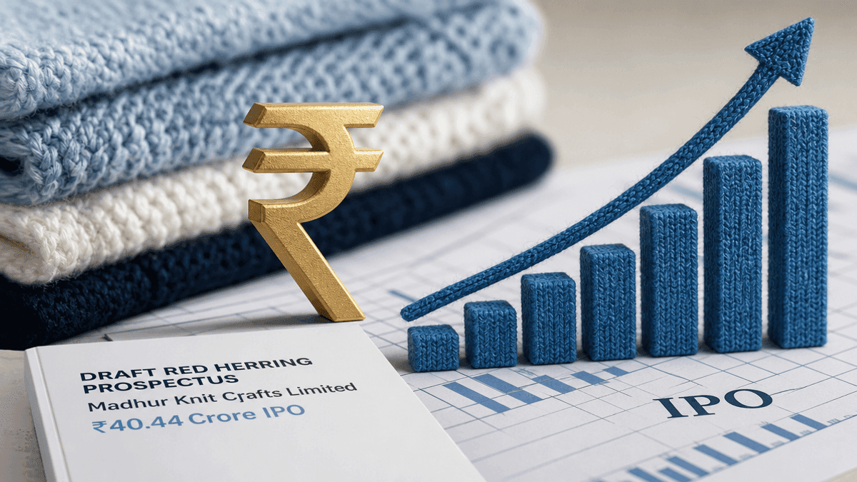 Madhur Knit Crafts IPO: ₹40.44 Cr Fresh Issue Filed with SEBI