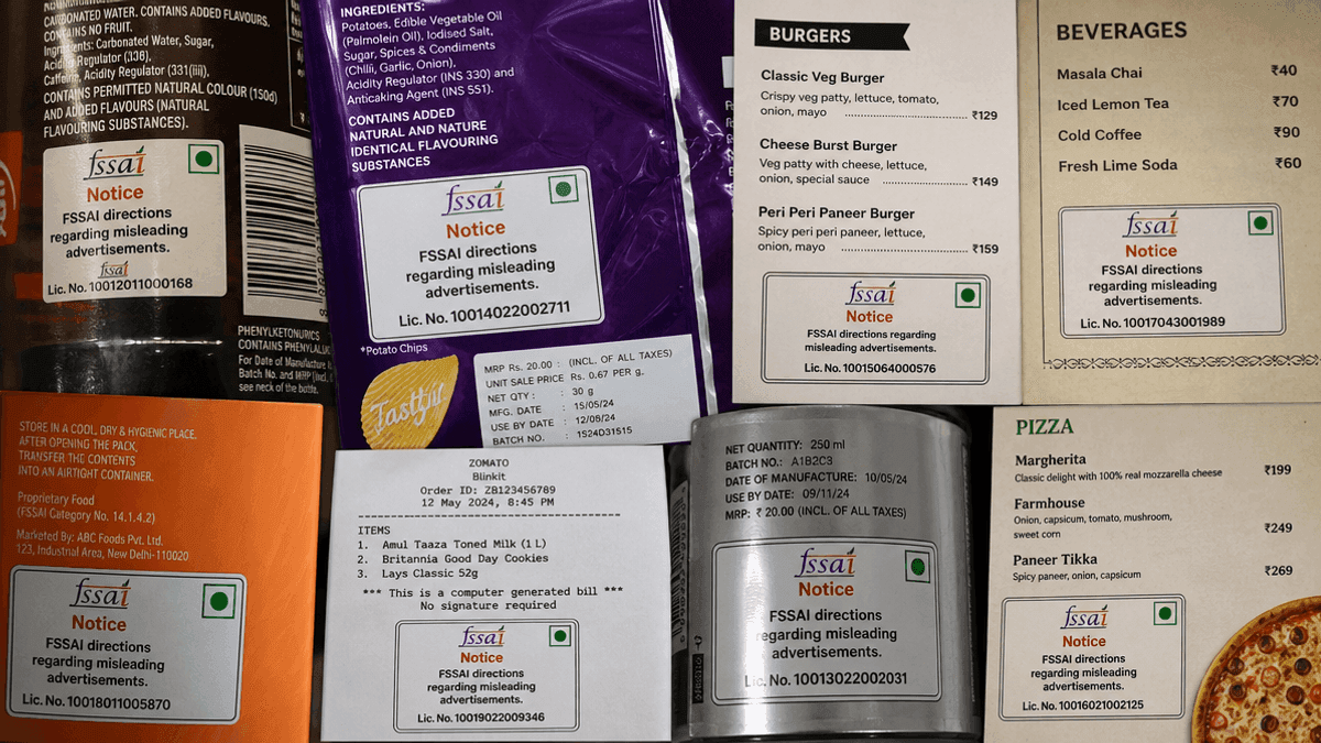 FSSAI Issues 150+ Notices to Food Brands for Violations