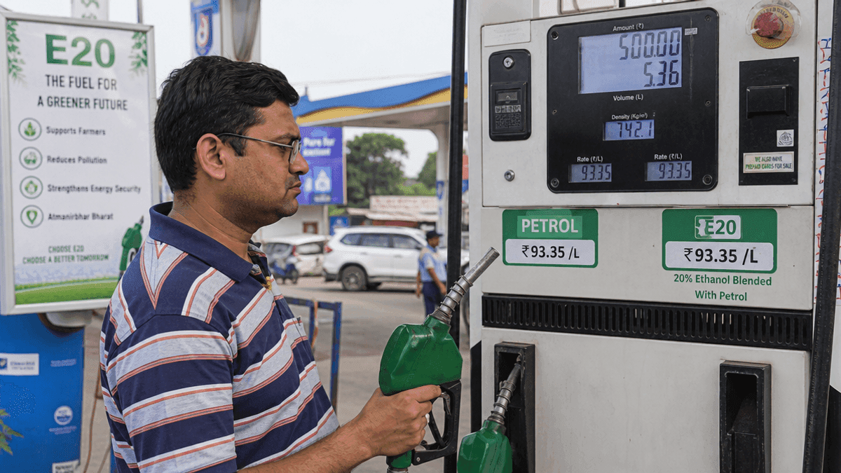 India’s E20 Fuel: Consumer Pushback on Price & Mileage