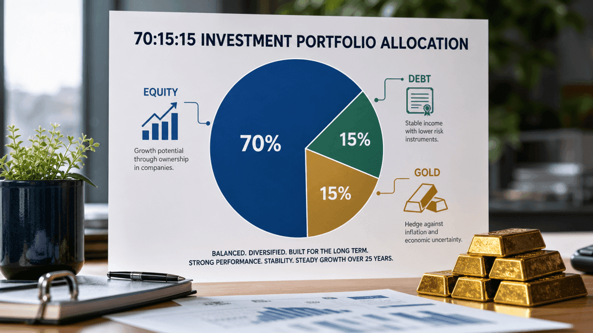 70:15:15 Portfolio: High Returns & Stability