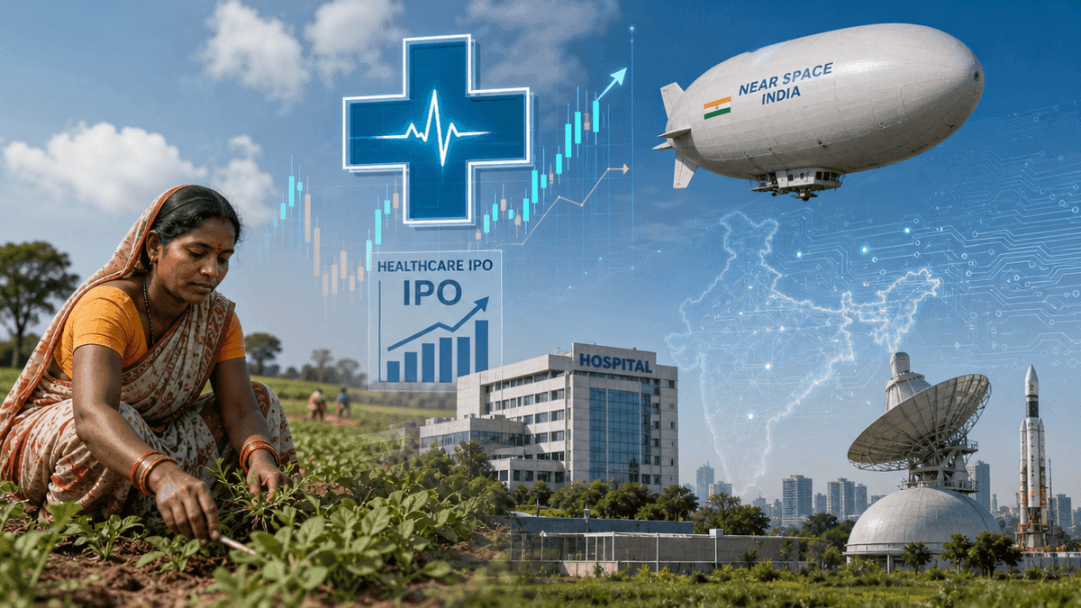 ABH Healthcare IPO, India’s Near-Space Tech & Women’s Ag Labor