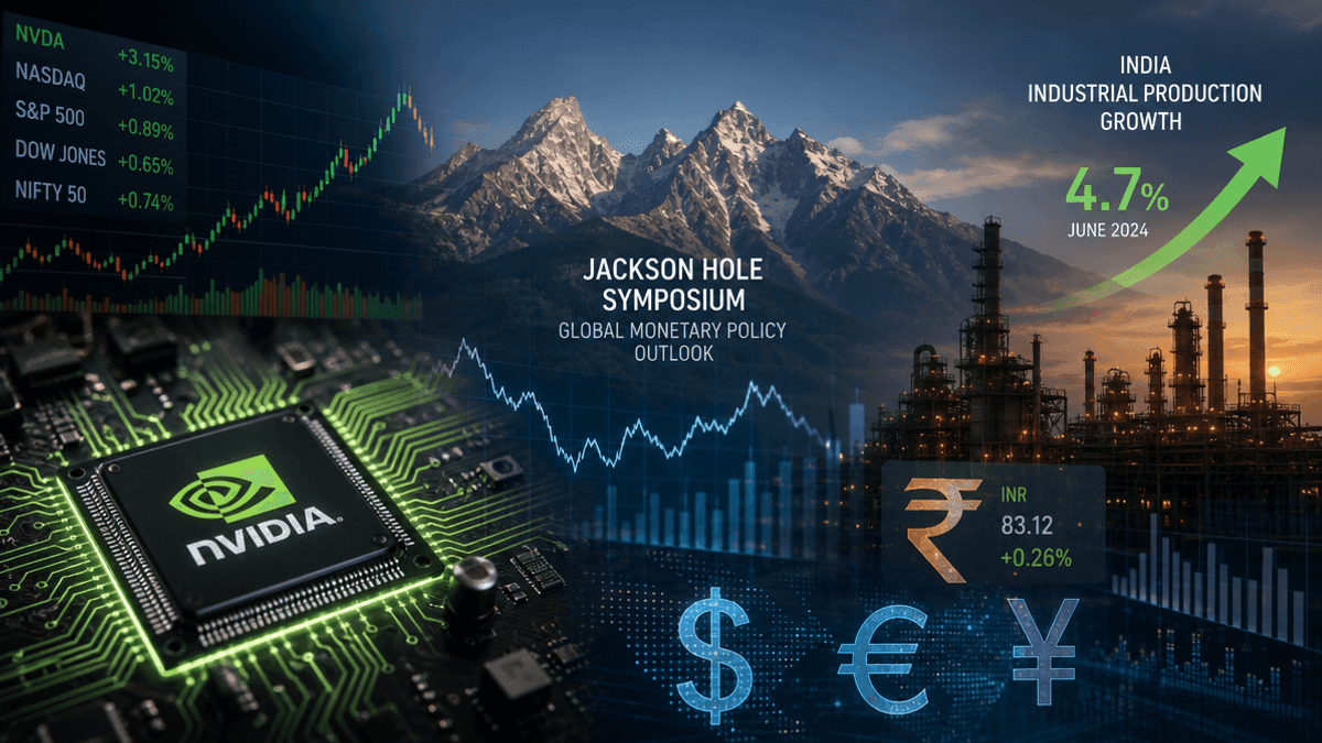 Nvidia Earnings, Jackson Hole & India IIP: Market Movers