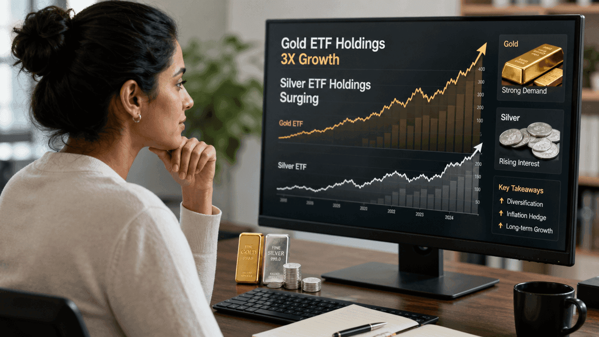 Women Investors Triple Gold ETF Holdings Amid Market Uncertainty