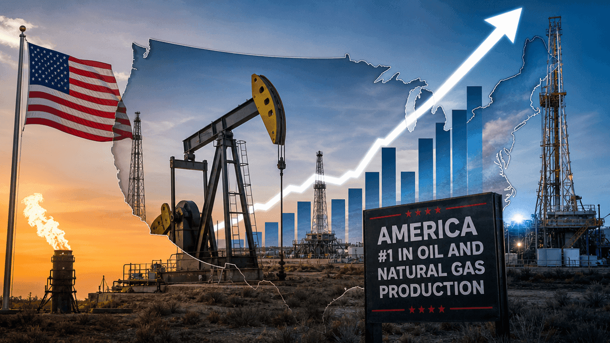 US Oil & Gas Production Hits Record High