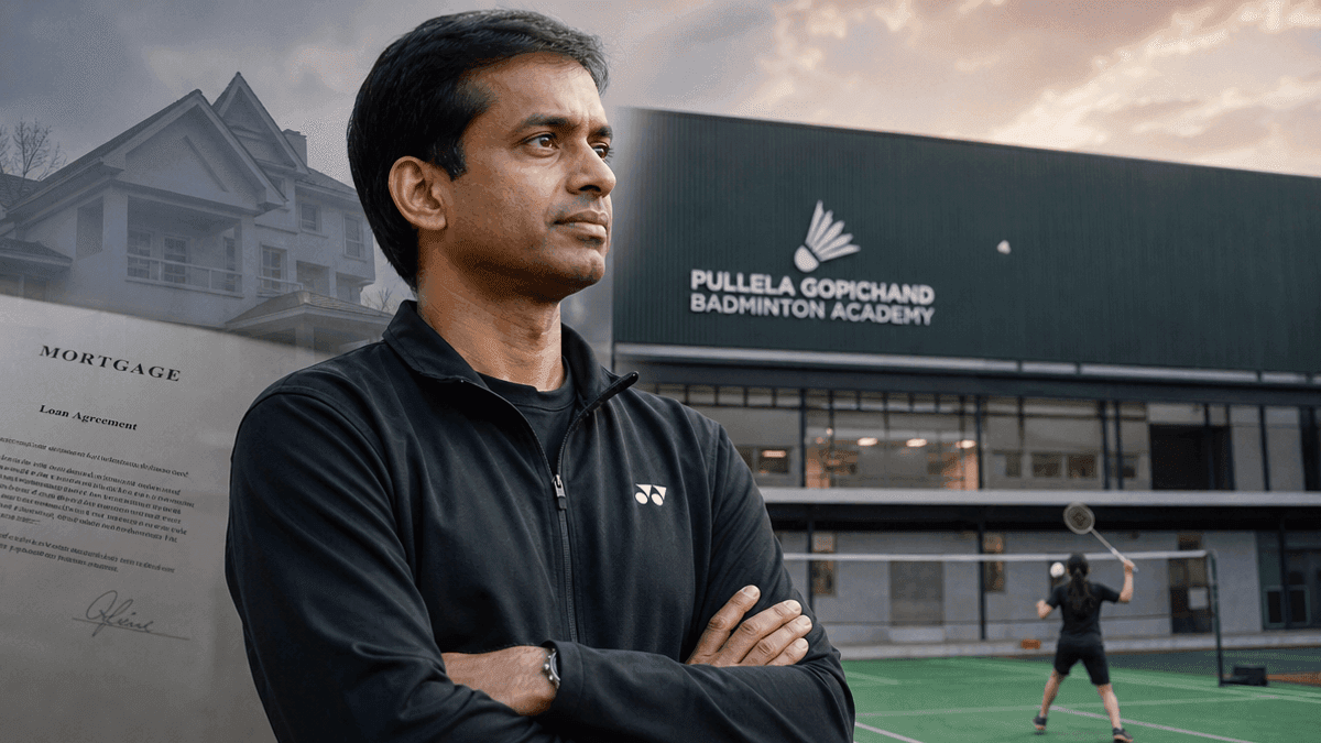 Gopichand’s Sacrifice: Mortgaged Home for Badminton Academy