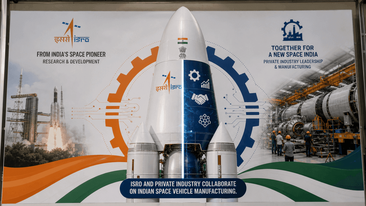 ISRO Empowers Private Sector for Space Vehicle Manufacturing