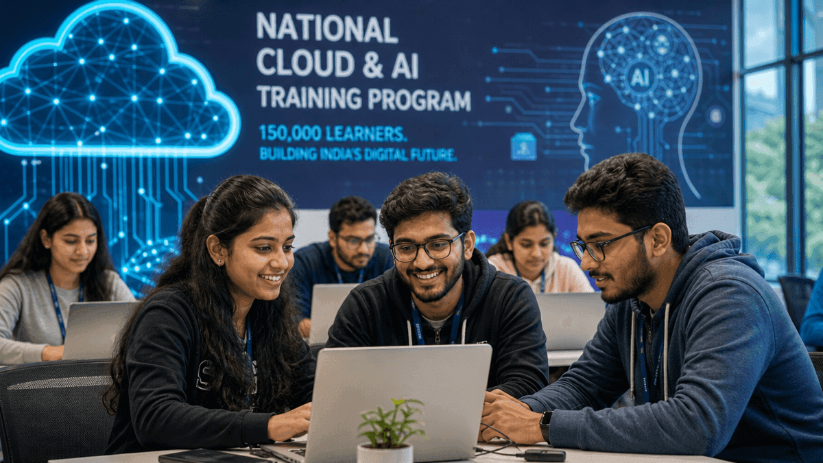 India Trains 150,000 Youth in Cloud & AI Skills