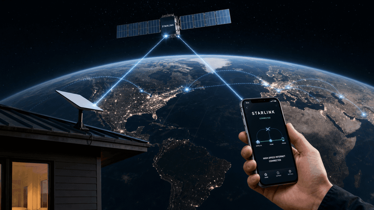 Starlink Unified Account: Home & Mobile Internet by Elon Musk