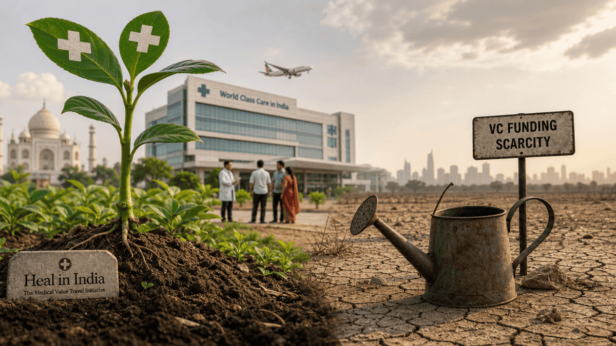 India’s Medical Tourism Startups: Funding Gap in $22B Market
