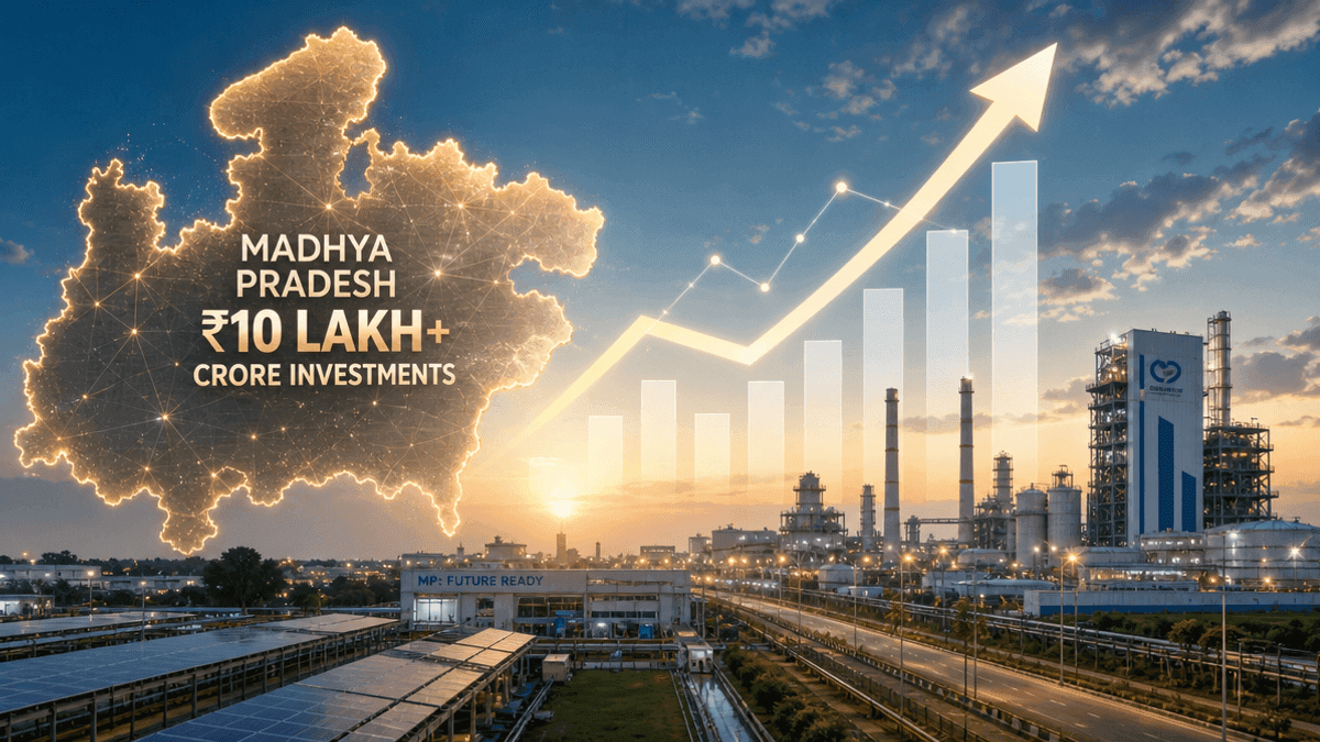 MP Attracts ₹10 Lakh Crore Investment After Policy Overhaul