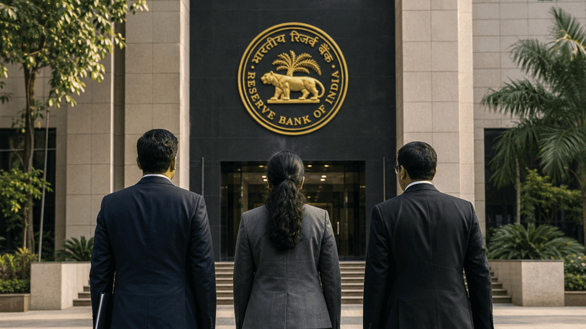 RBI Appoints 3 New Part-Time Directors to Central Board