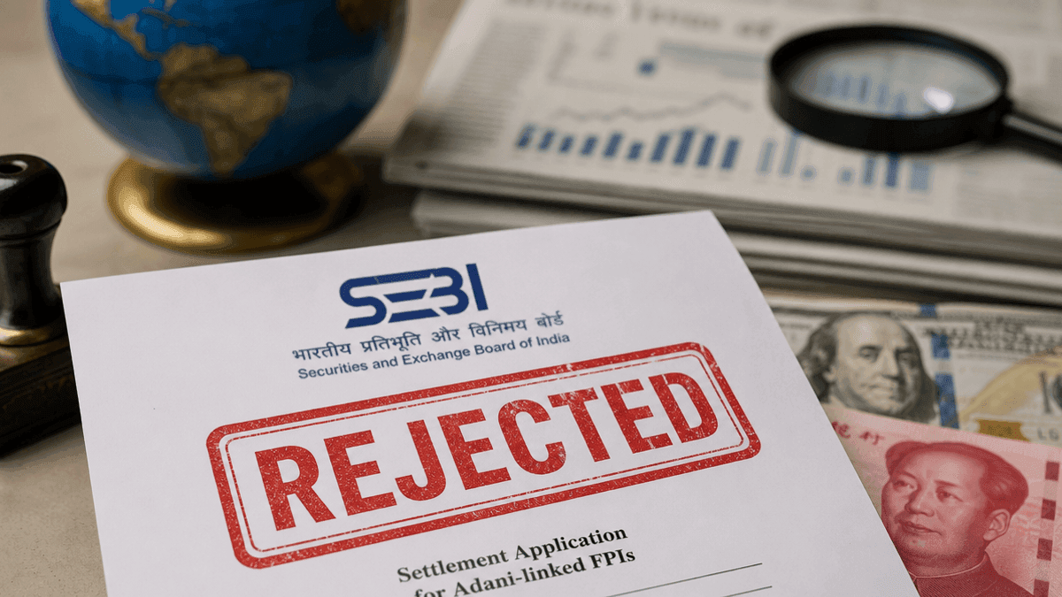 SEBI Rejects Adani FPI Settlement Over Disclosure