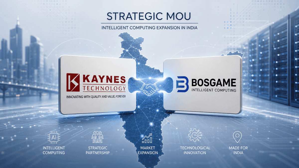 Kaynes Technology India Shares Rise on BOSGAME Intelligent Computing Deal
