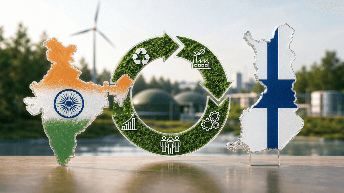 India-Finland Boost Circular Economy Ties: Trade Hits $3.7B
