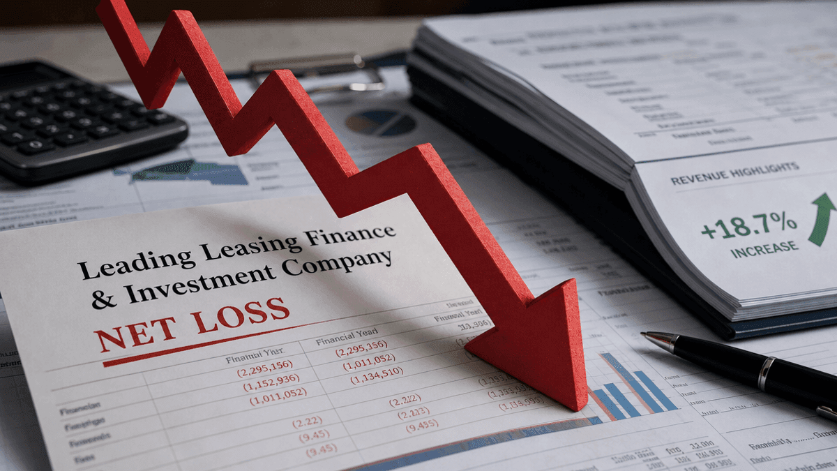 Leading Leasing Finance Posts Rs 20.36 Cr Net Loss in Q1 FY27