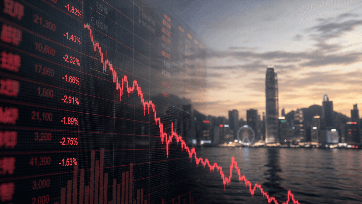 Asian Markets Fall Amid Inflation, Sanctions, Nvidia Fears