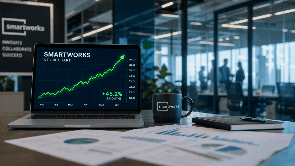 Smartworks Shares Surge 6.12% on Rs 235 Crore Revenue Boost