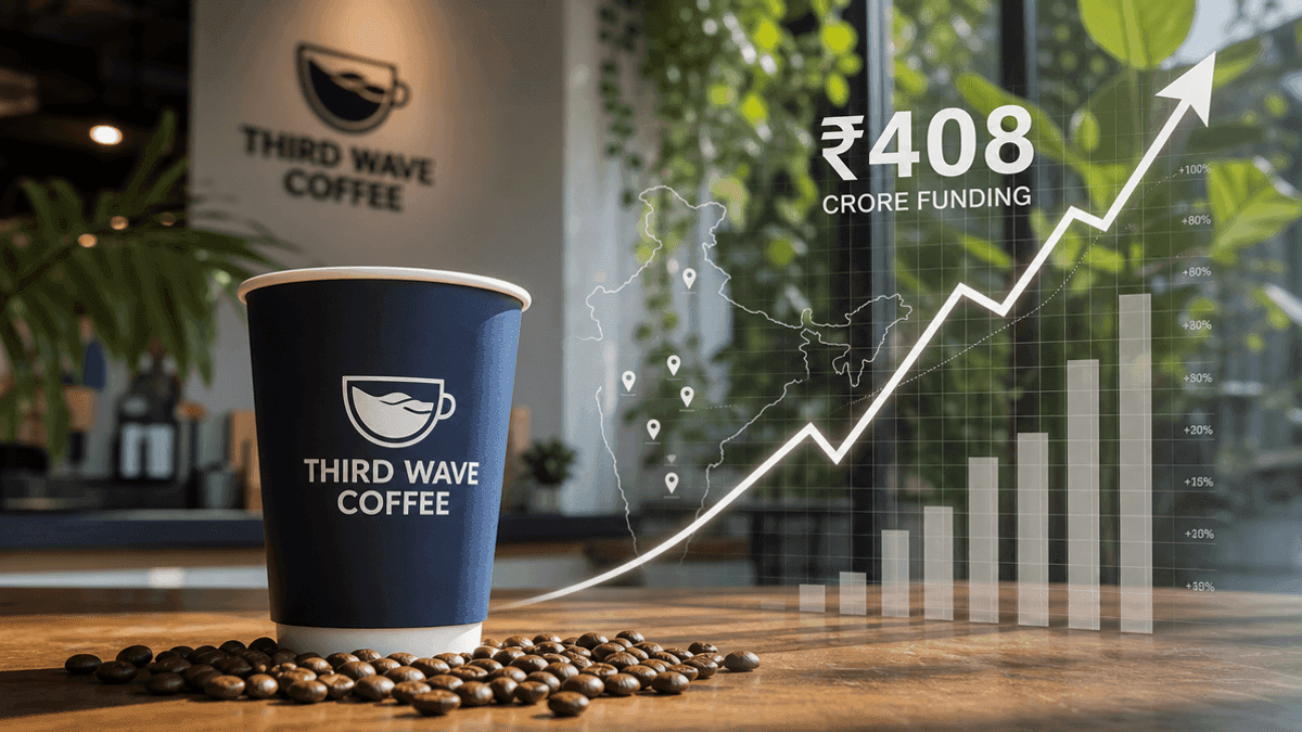 Third Wave Coffee Raises ₹408 Cr for Expansion