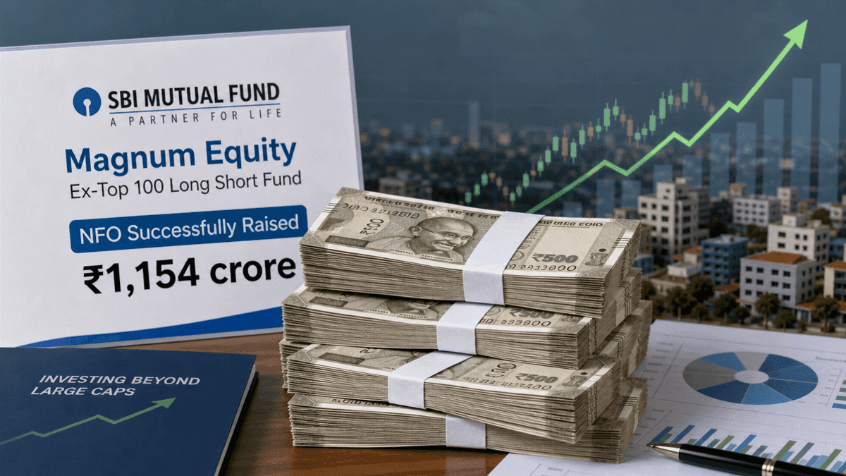 SBI Magnum Equity Fund NFO Raises ₹1,154 Cr: India’s Largest SIF