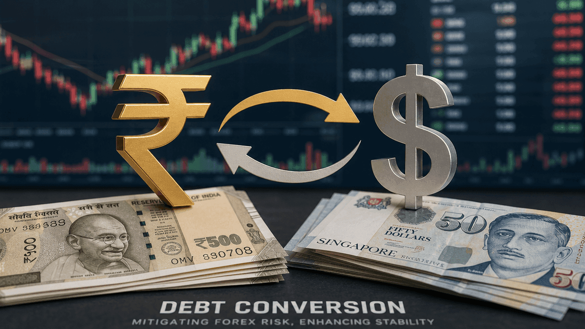 CapitaLand India Trust Converts Debt to INR Amid Rupee Fall