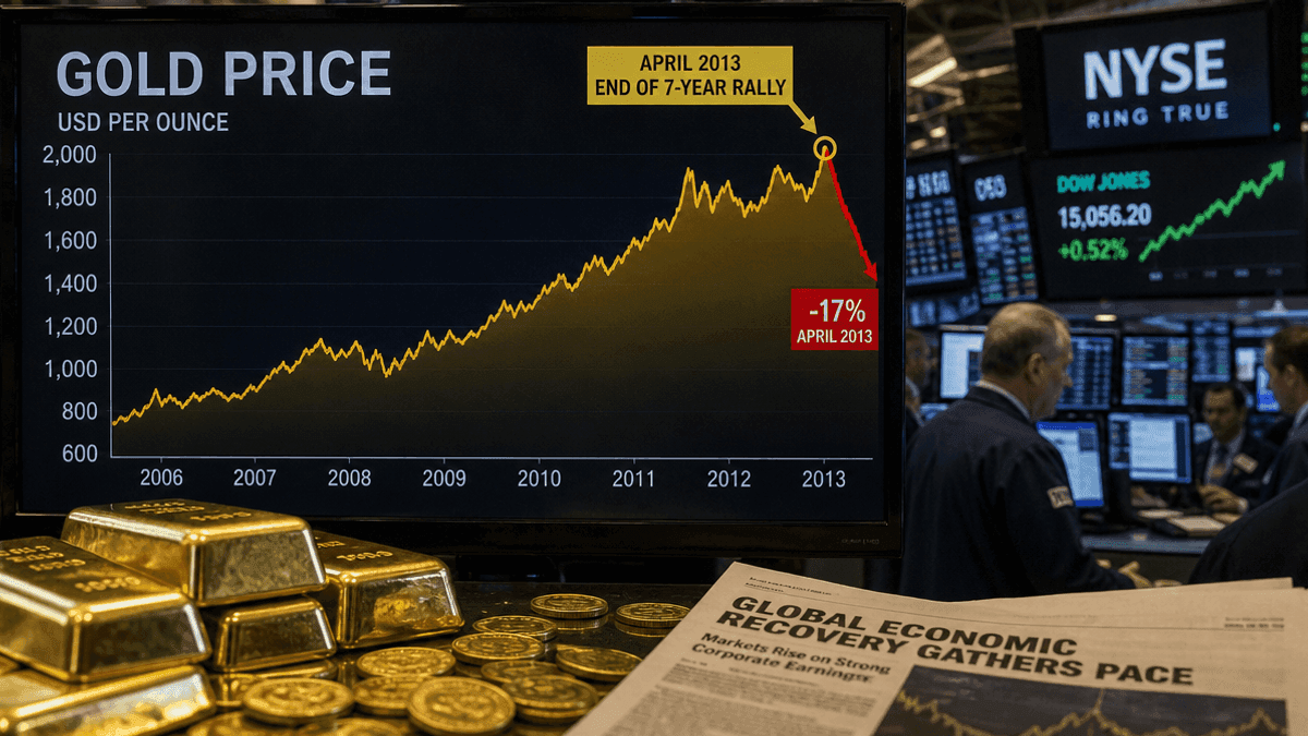 Gold Prices Plummet: Seven-Year Rally Ends at Rs 26,000
