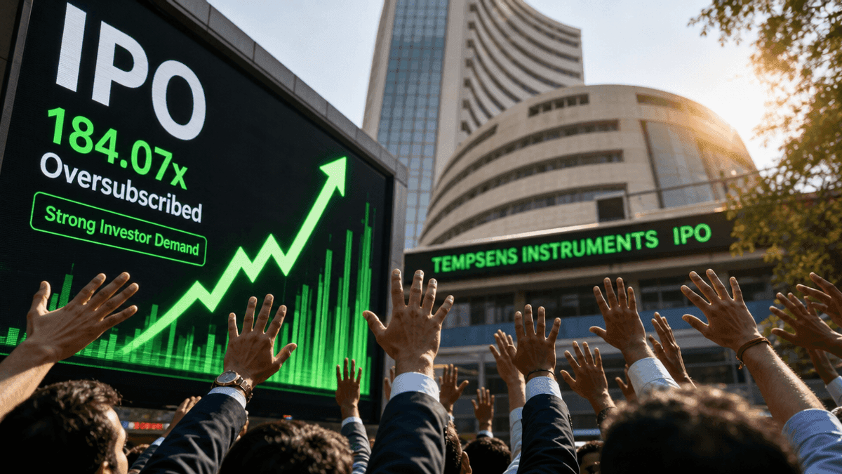 Tempsens Instruments IPO Oversubscribed 184x