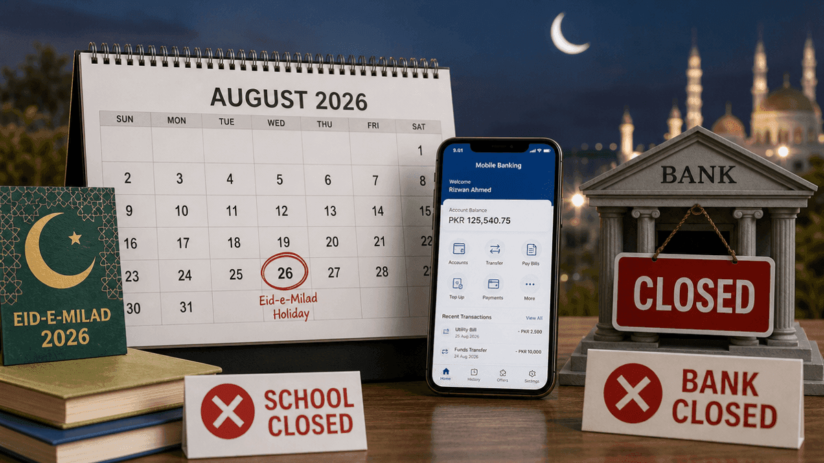 Eid-e-Milad 2026 Closures: Plan Your Bank & School Holidays