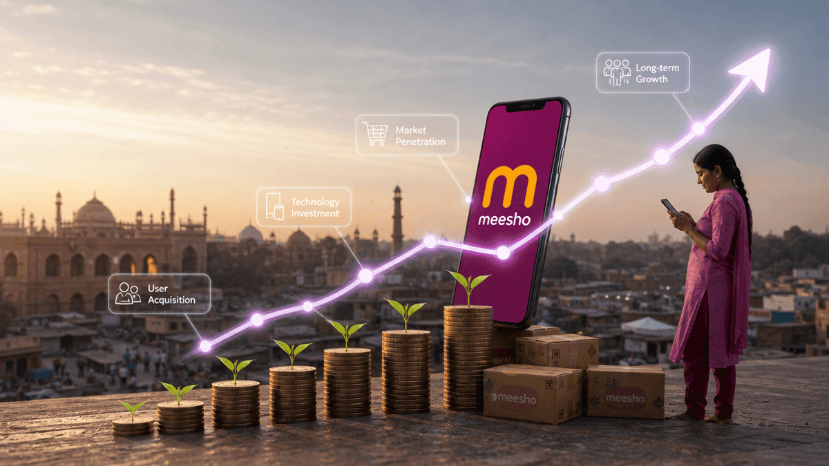 Meesho’s Growth Strategy: User Acquisition Over Profit