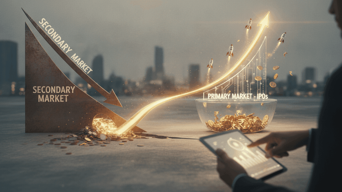 India’s Primary Market Boom: Billions Shift from Equities