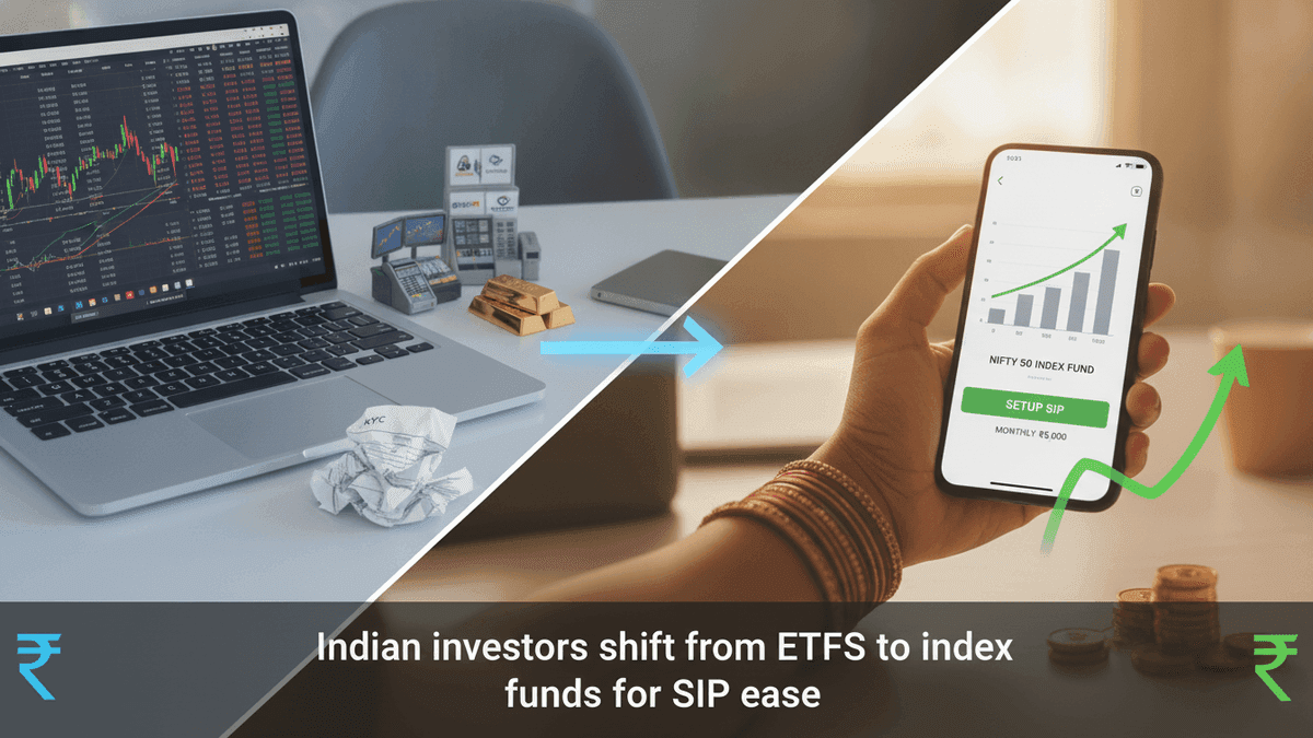 India: Index Funds Gain Over ETFs for SIP Investment